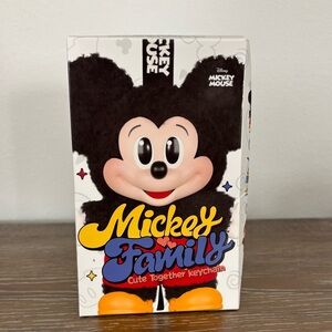 Pop Mart Mickey Family Cute Together Vinyl Plush Pendant